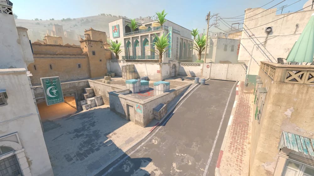 Dust II Map Overview